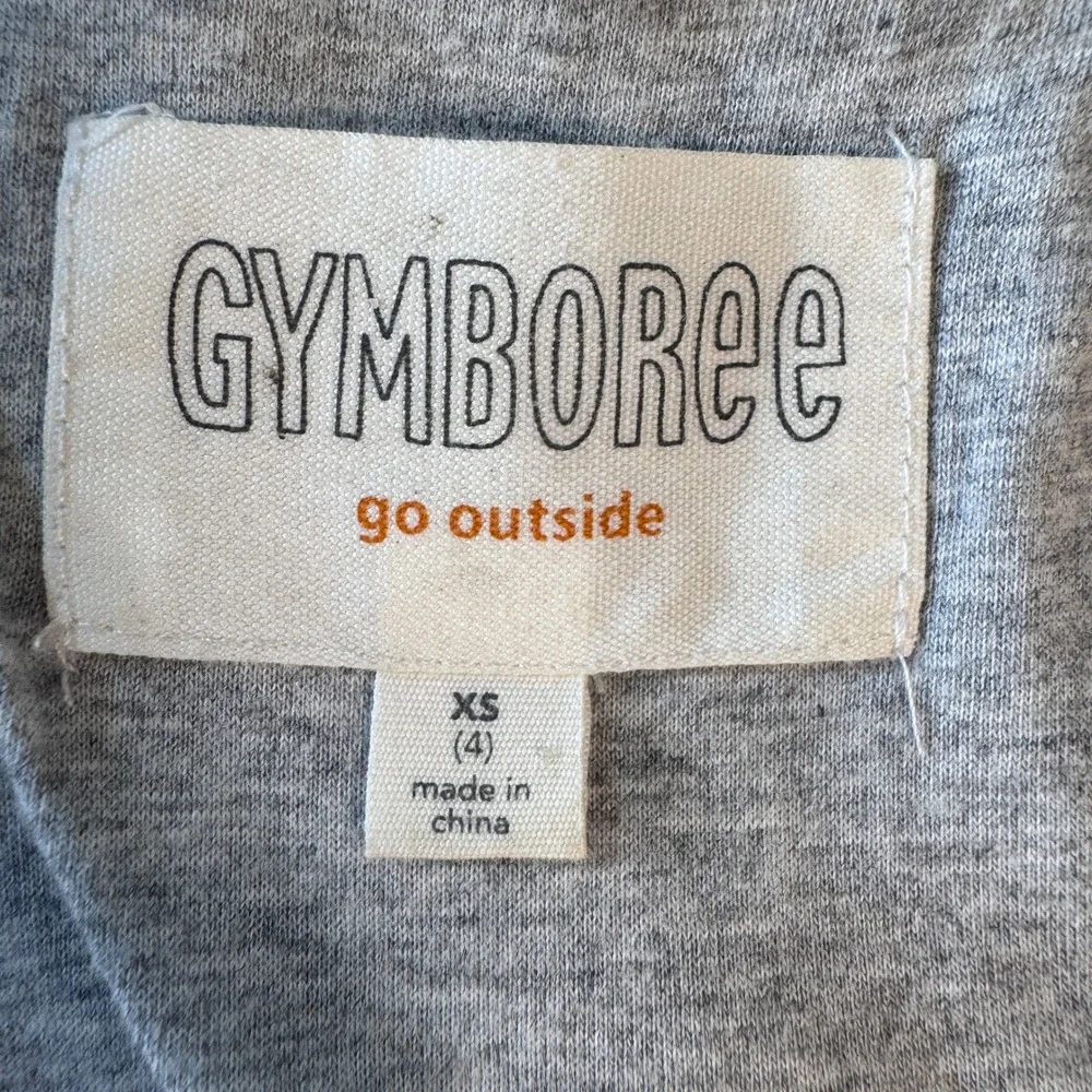 Gymboree Kids Navy Blue Rainbow Print Hooded Raincoat Jacket Size XS 4 140185909